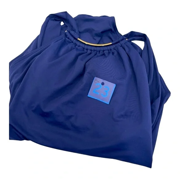 Vince Camuto One Piece Navy Swimsuit - Picture 3 of 6